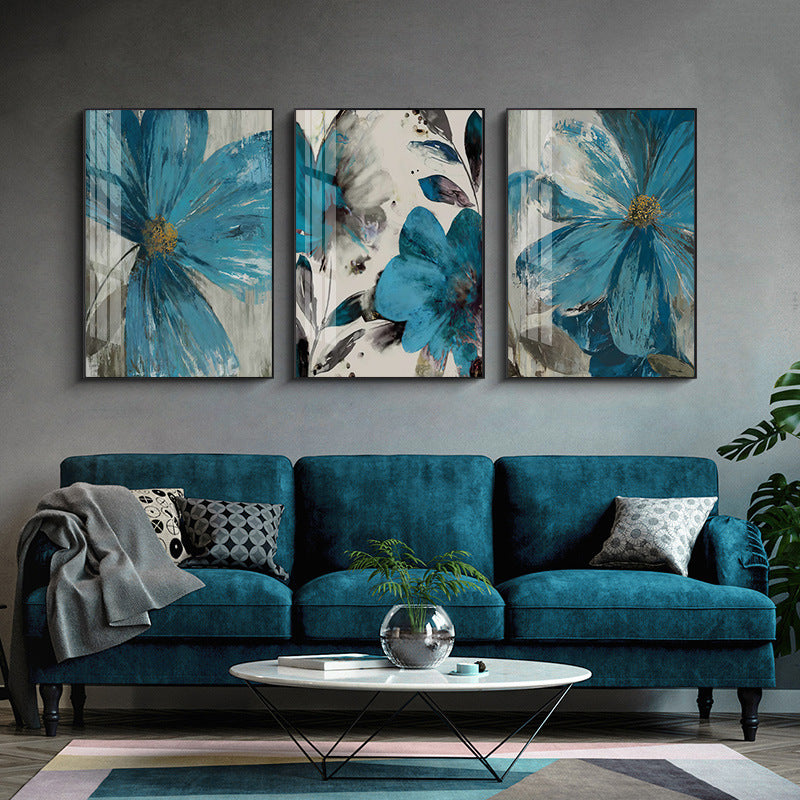 Quadro astratto fiori