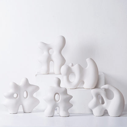 Scultura ceramica astratta