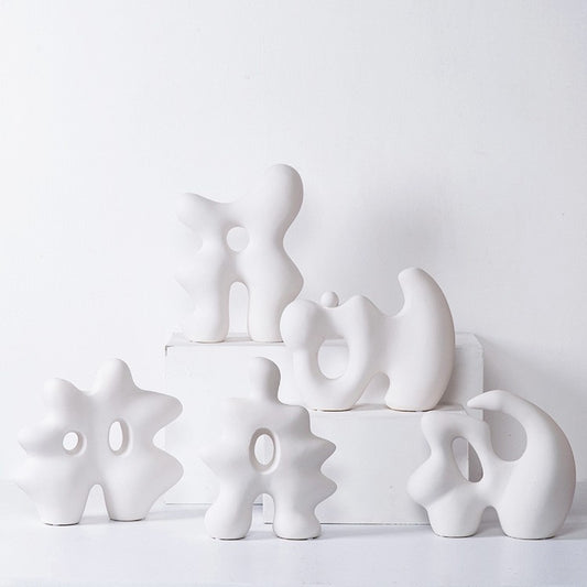 Scultura ceramica astratta
