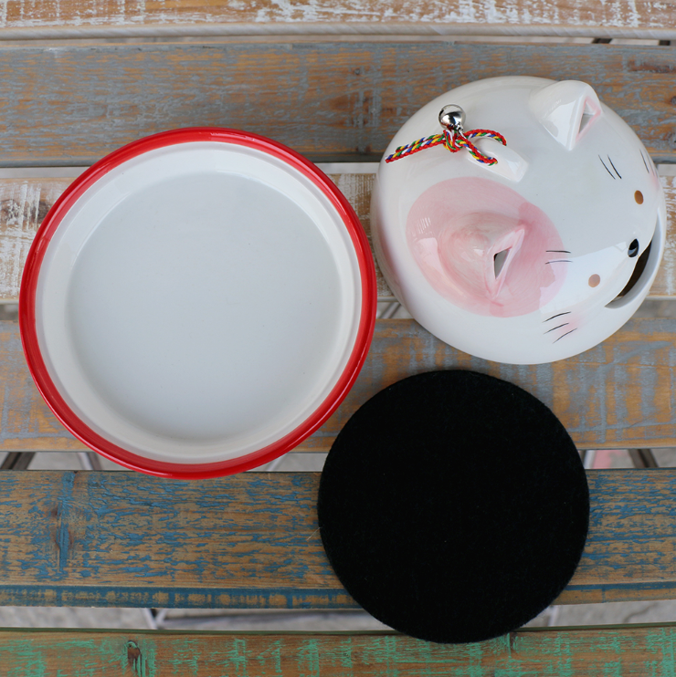 Bruciaprofumi ceramica animali