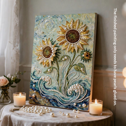 Quadro diamante fiori