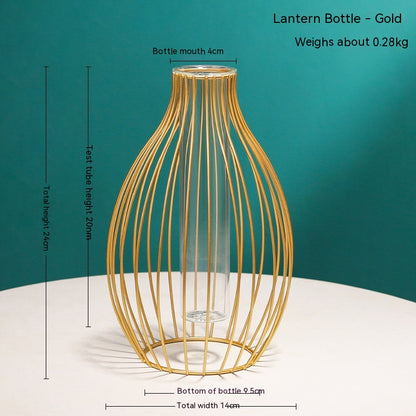 Vaso in vetro geometrico