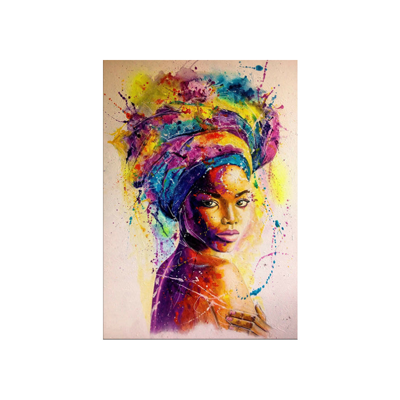 Quadro ragazza graffiti