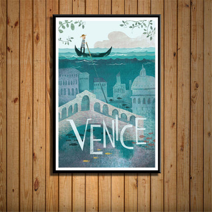 Quadro paesaggio nordico