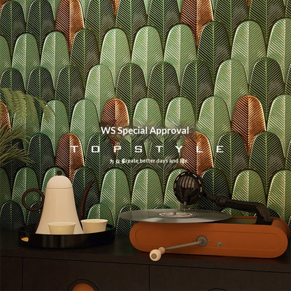 Piastrelle Mosaico Piume