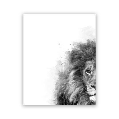 Tela animale bianco e nero