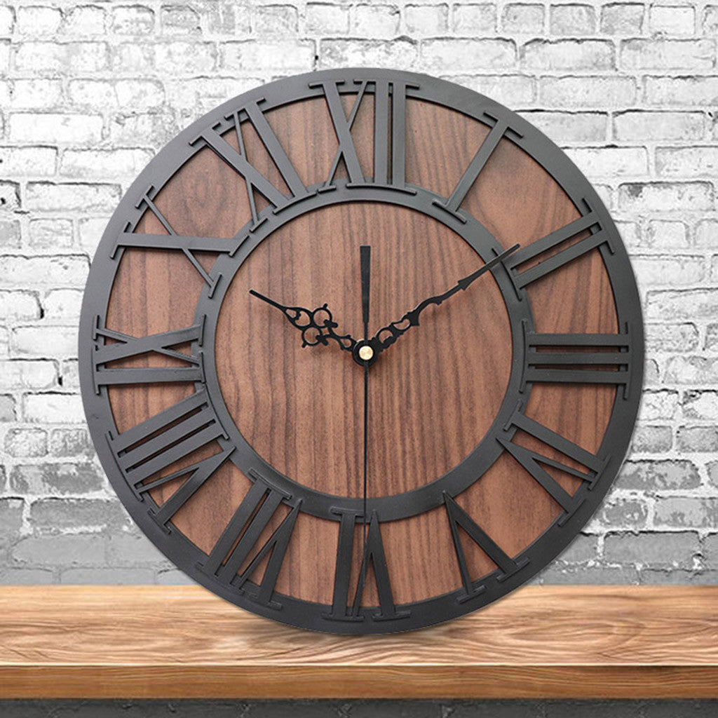 Orologio da parete Gatto su wc leggendo