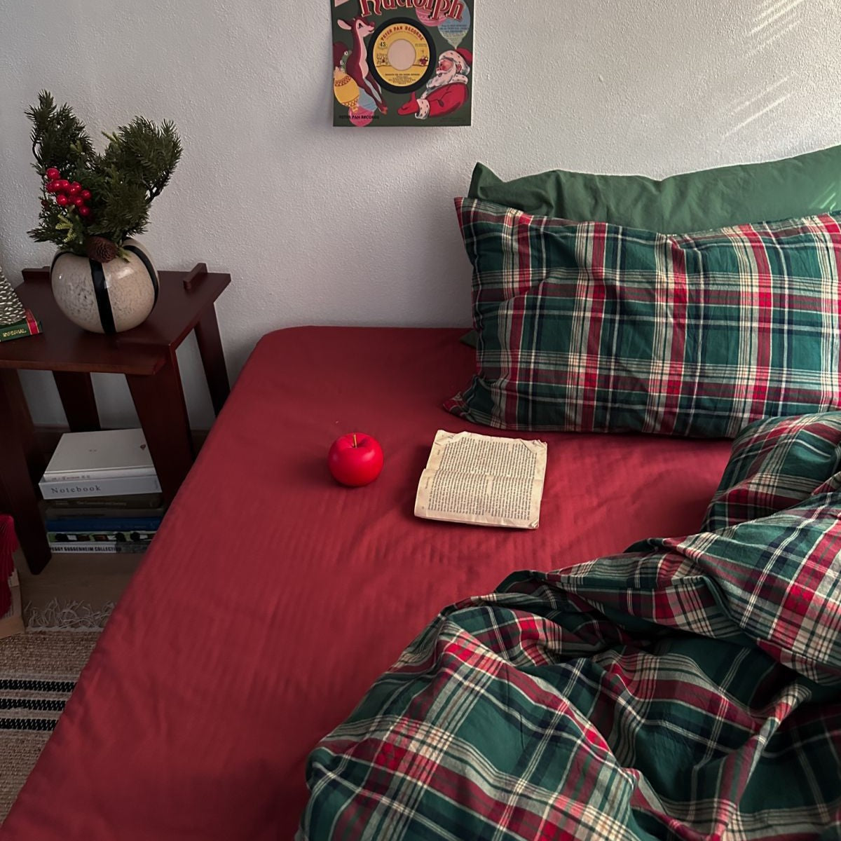 Set biancheria tartan