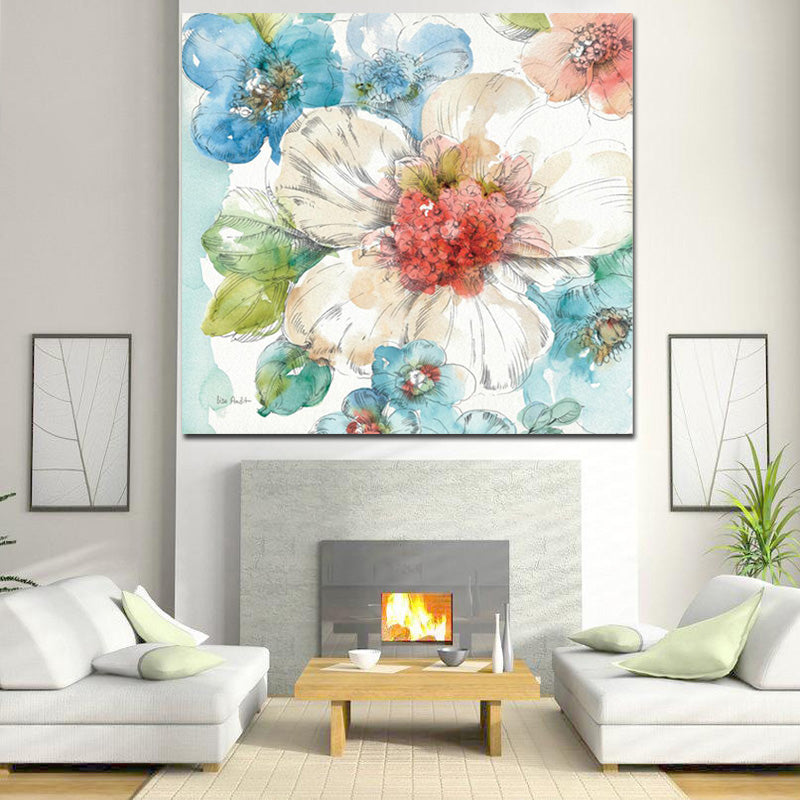 Quadro floreale acquerello