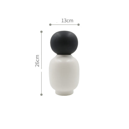 Vaso opaco grigio