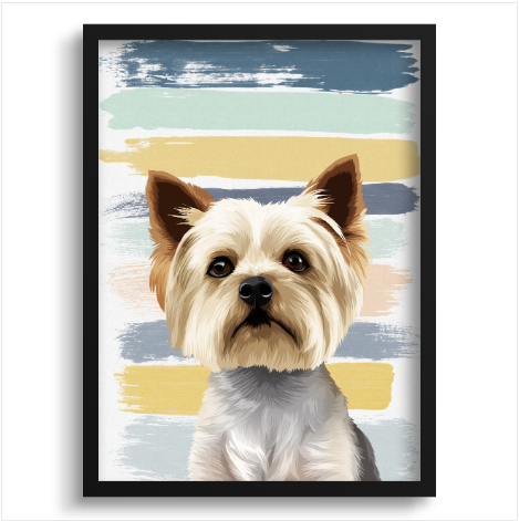 Quadro con animale domestico