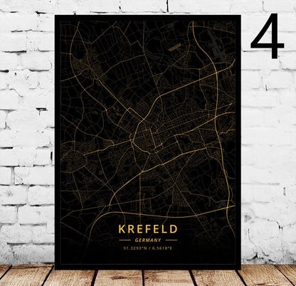 Poster città tedesca