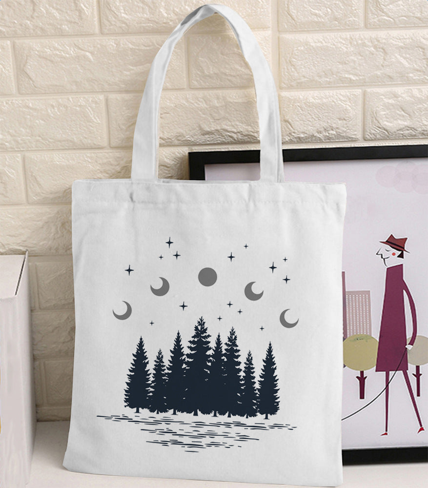 Borsa tela multicolore stampe varie