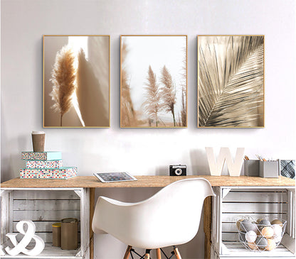Quadro canne dorate