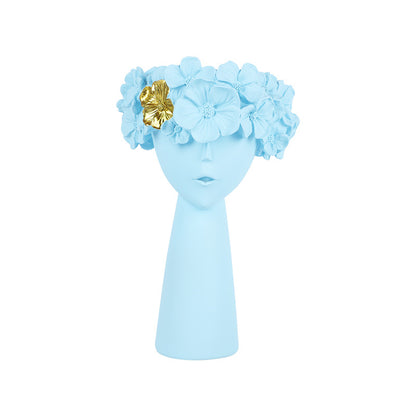 Ornamento resina in stile nordico