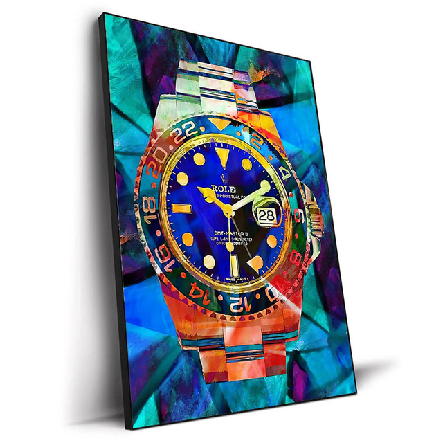 Tela Orologio Graffiti