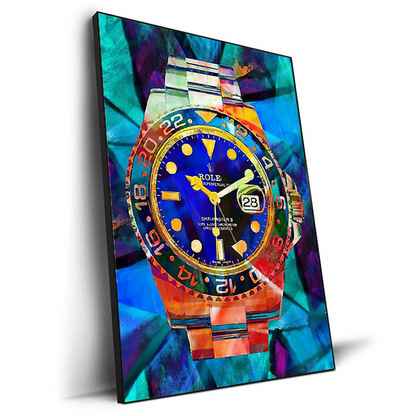 Tela Orologio Graffiti
