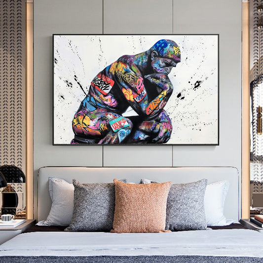 Poster Uomo pensieroso