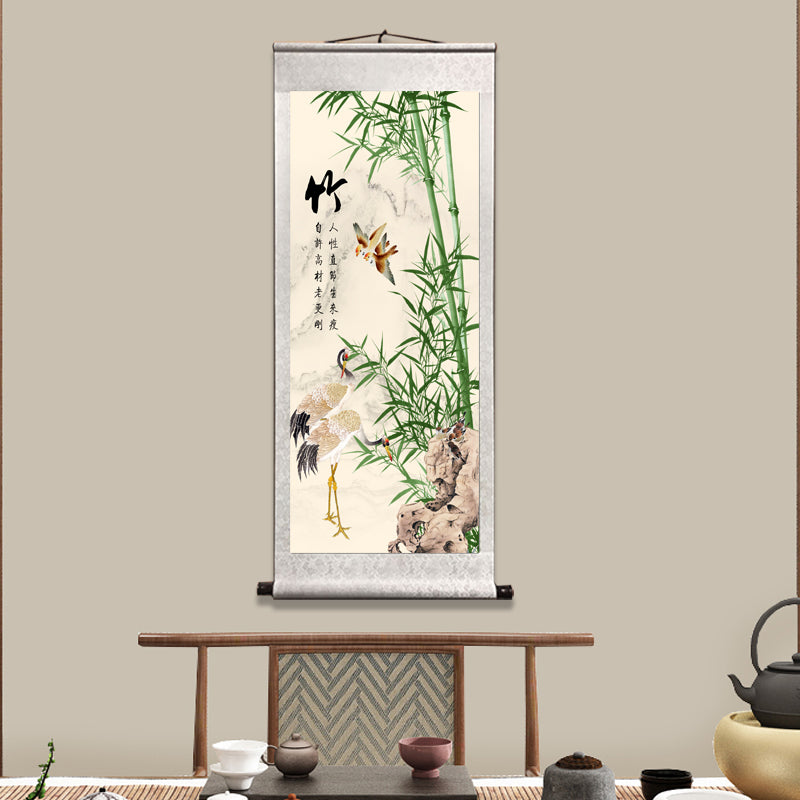 Quadro fiori prugna e orchidea