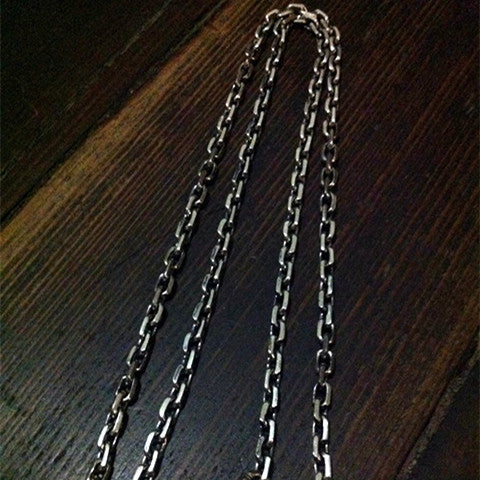 Collana argento stile tatuaggio