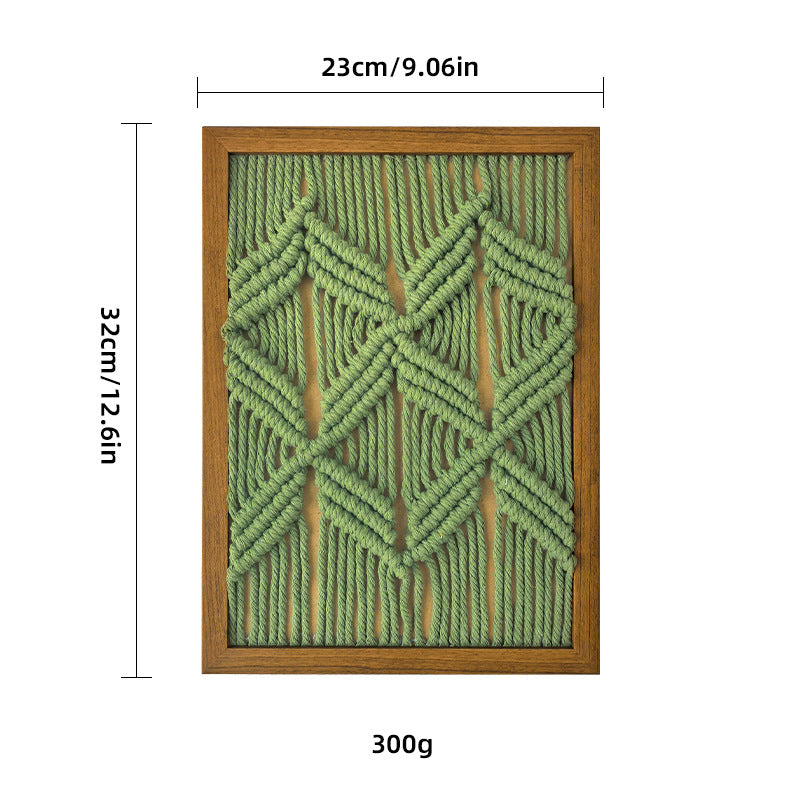 Decorazione tessuta in cotone