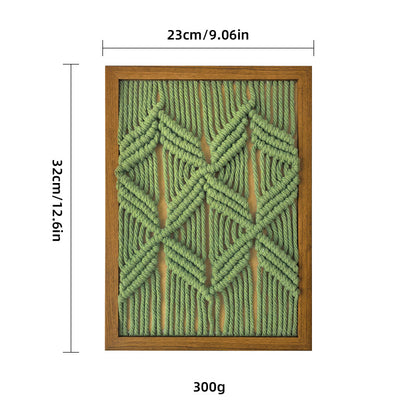 Decorazione tessuta in cotone