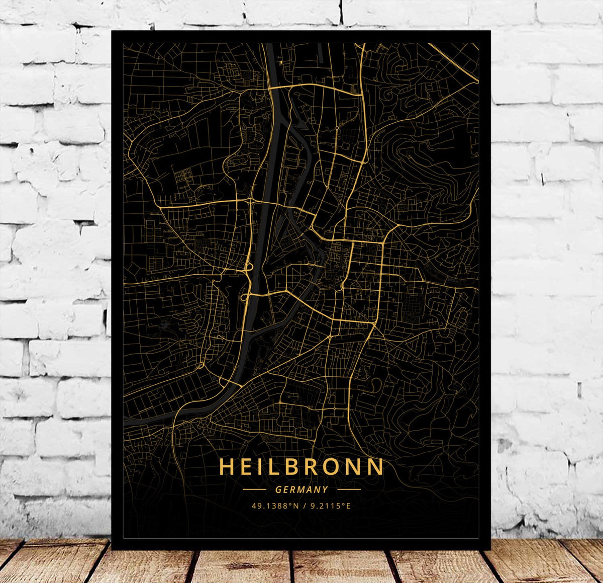 Poster Mappa di Essen