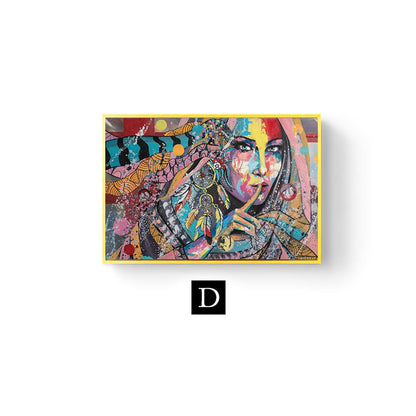 Quadro Graffiti Astratto