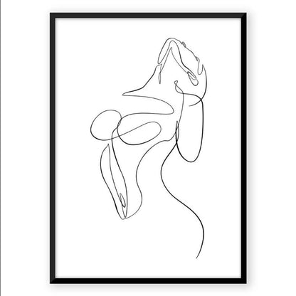 Poster astratto stile nordico