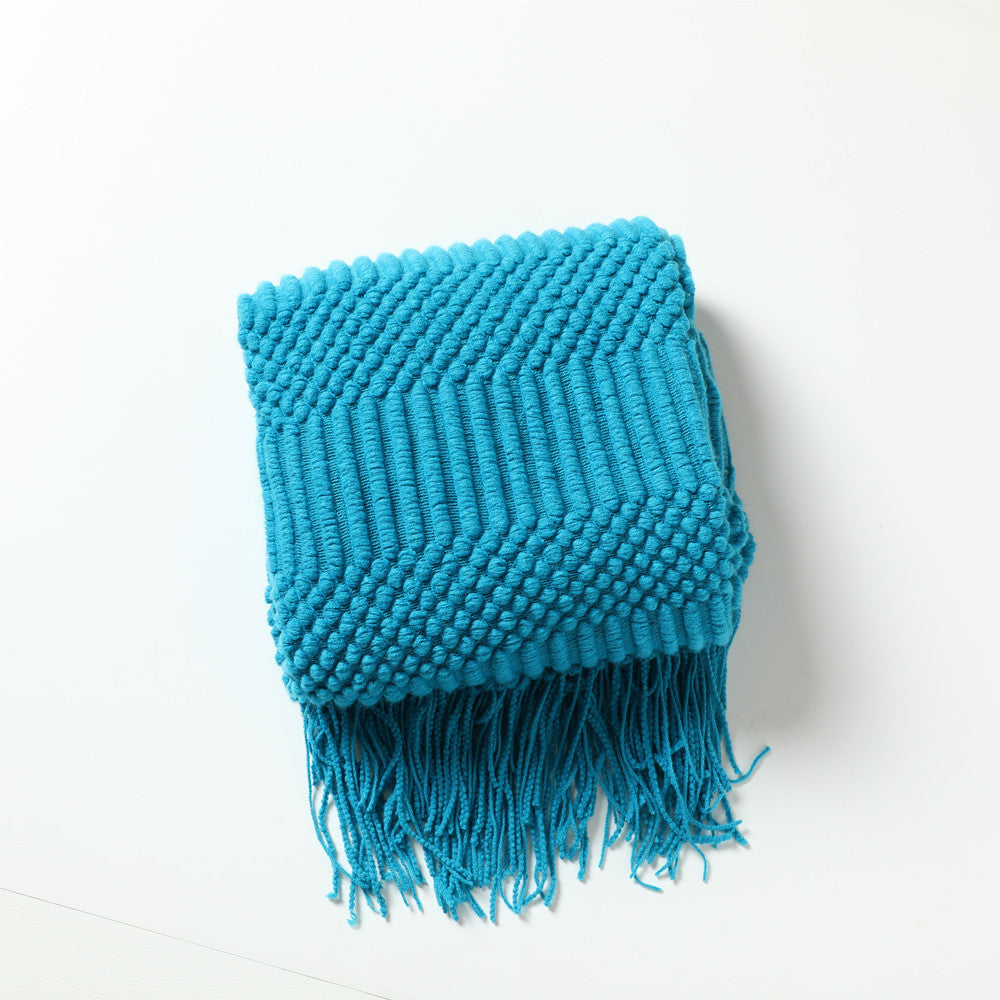 Coperta a quadri stile nordico