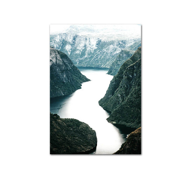 Quadro paesaggio minimalista