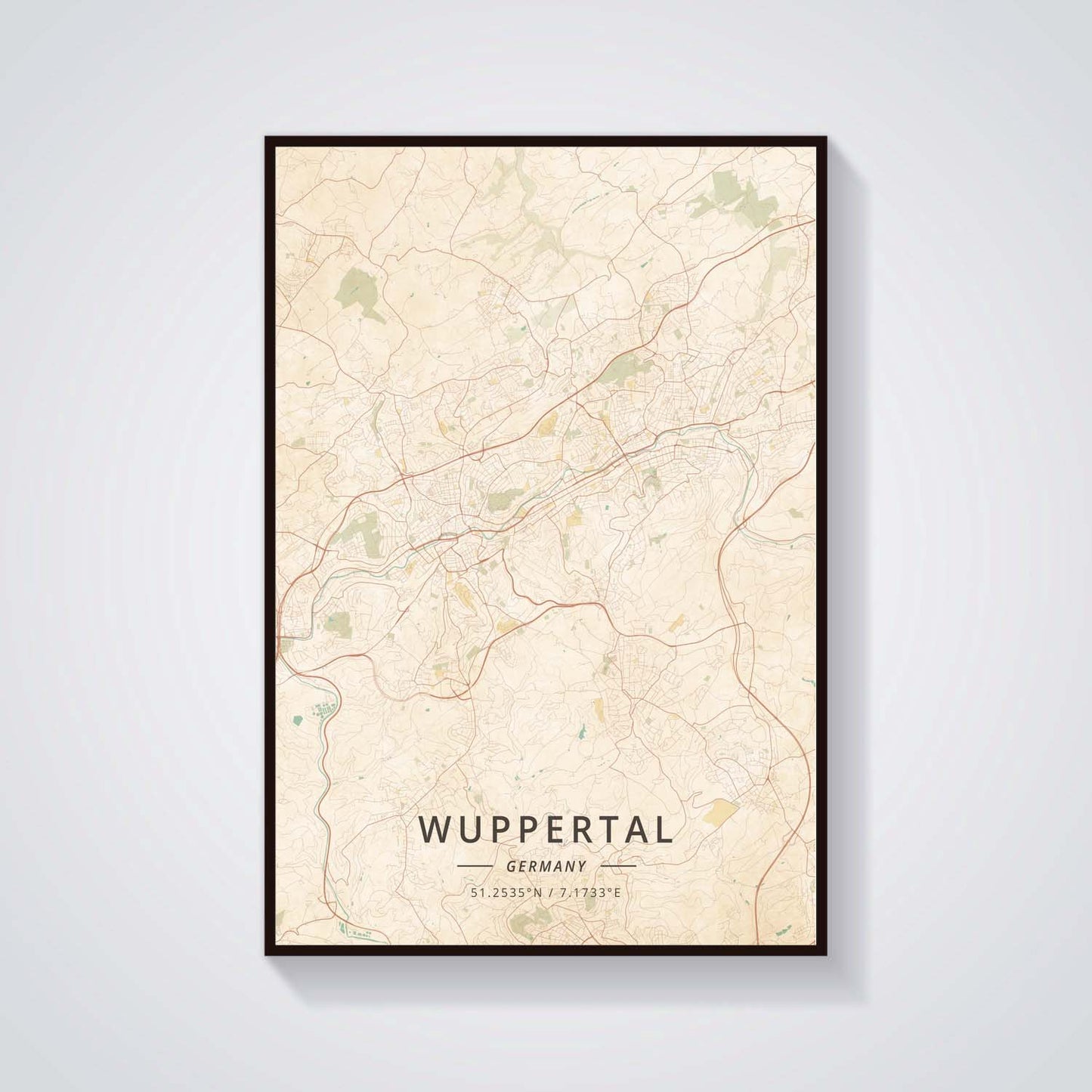 Poster paesaggio vintage