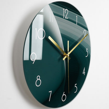 Orologio da parete Marmo riflesso gold