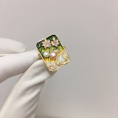 Collana Perla d'Acqua Dolce Giardino