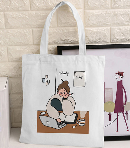 Borsa tela multicolore stampe varie