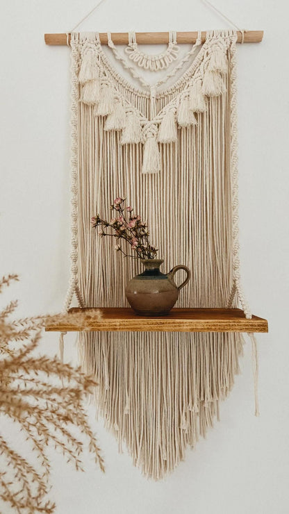 Tappezzeria boho intrecciata