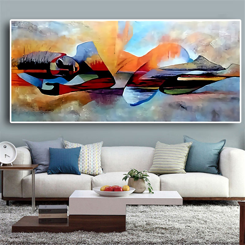 Quadro astratto geometrico