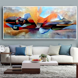 Quadro astratto geometrico