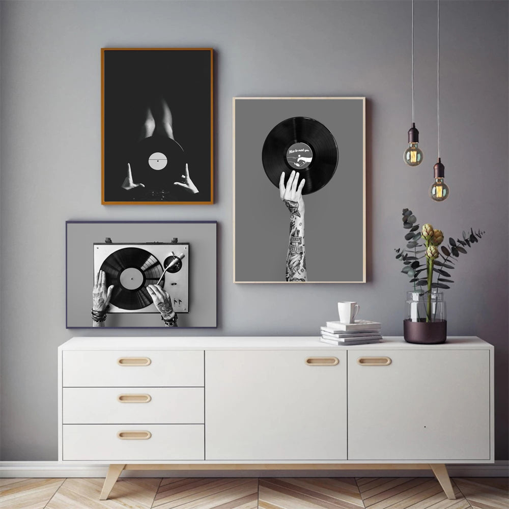 Poster musica vinyl