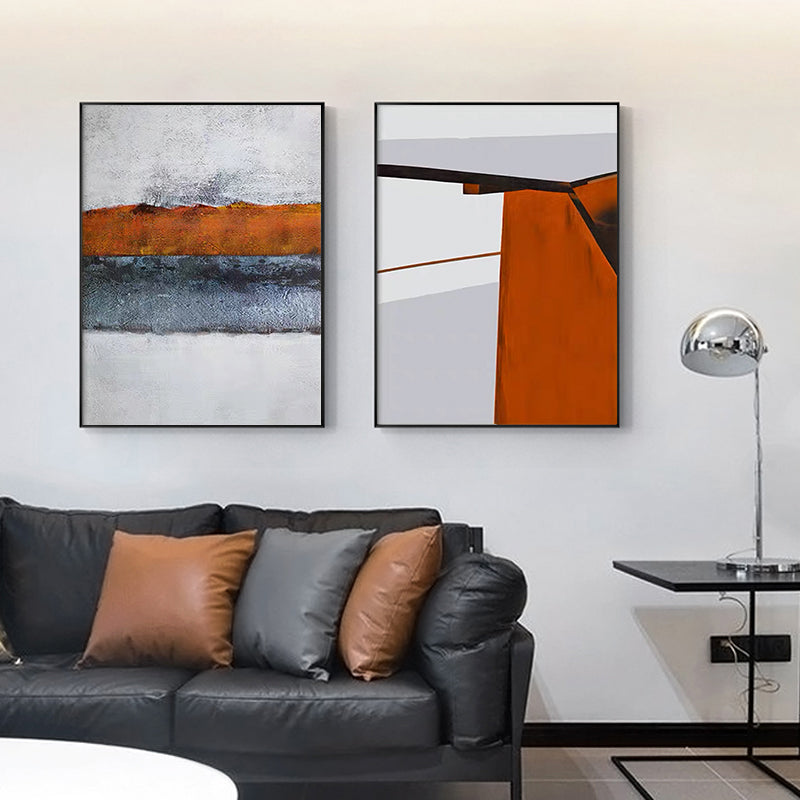 Poster astratto grigio