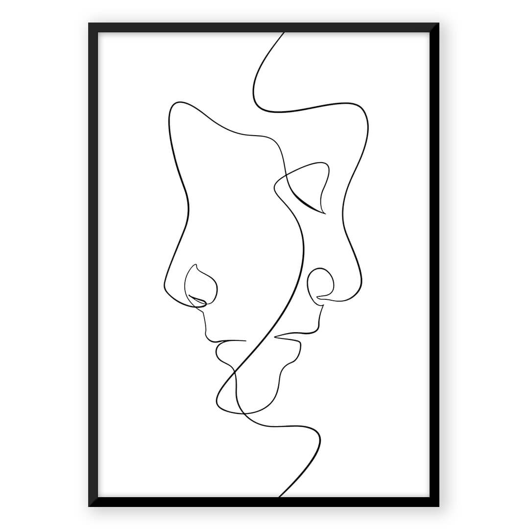 Quadro Nordico Senza Cornice