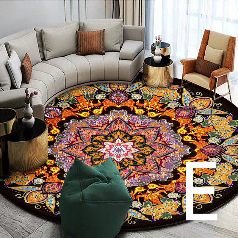 Tappeto mandala stile etnico
