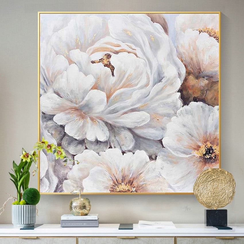 Quadro Fiori Bianchi