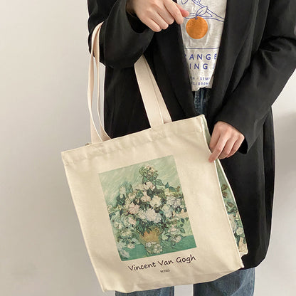 Borsa tela stampa artistica