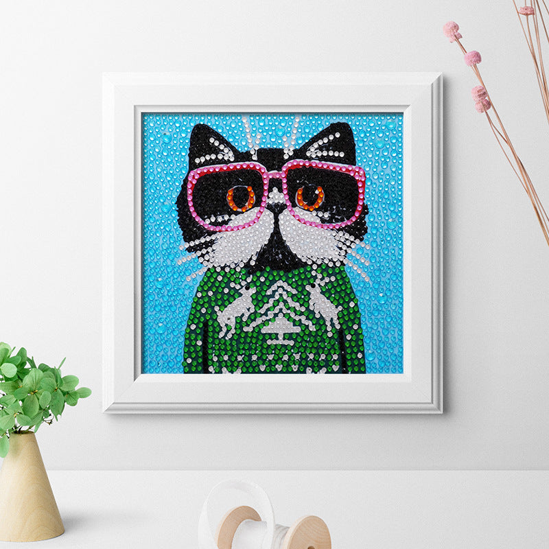 Quadro cartoon diamante