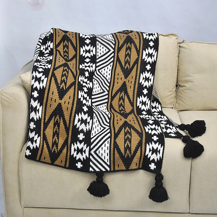 Coperta maglia bohémien