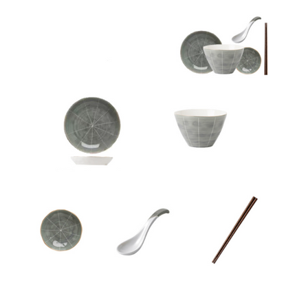 Servizio da tavola di ceramica