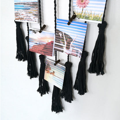 Tappezzeria con clip foto