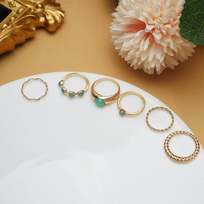 Anello Zaffiro Blu Retrò