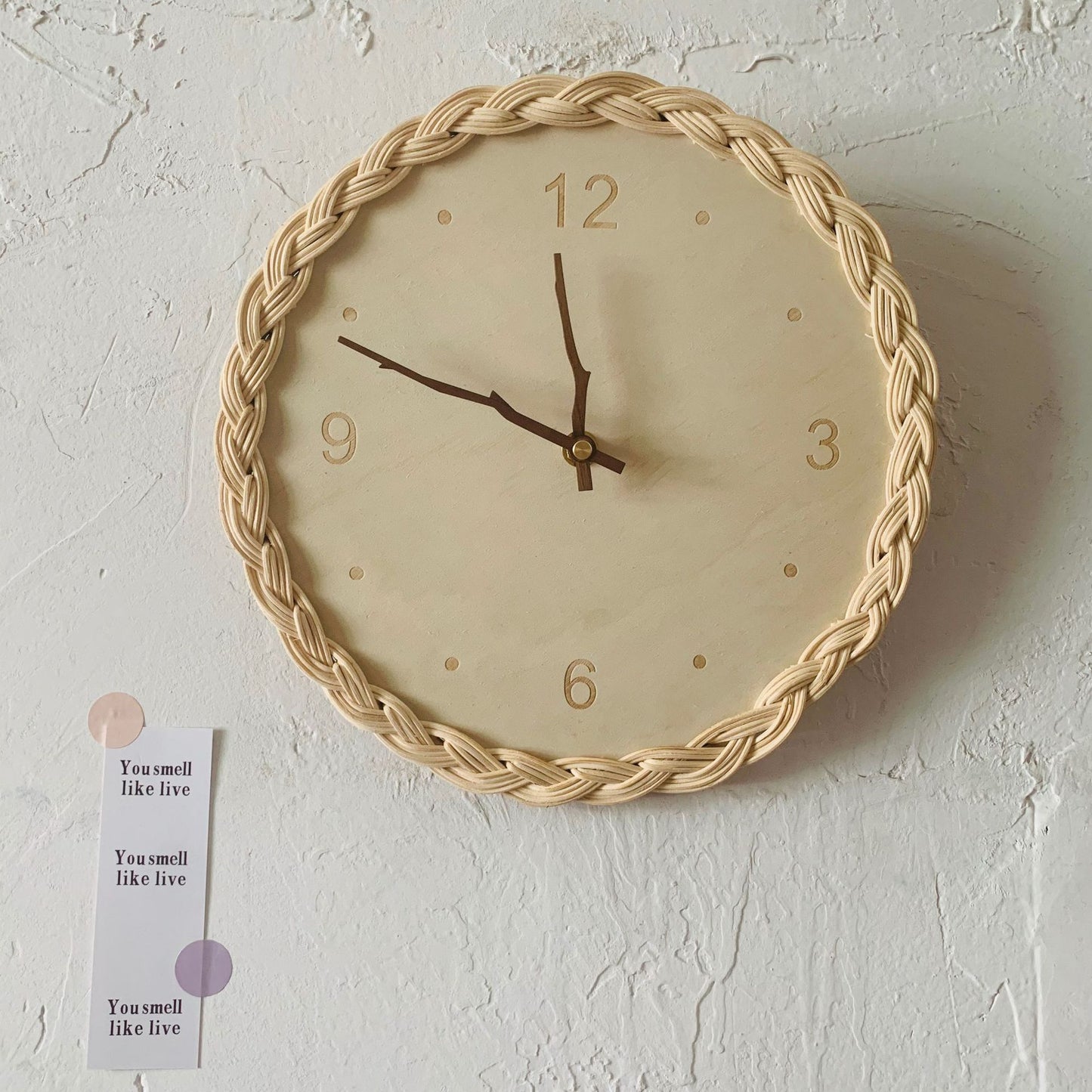Orologio da parete Cristalli sole raggiante
